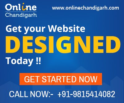 Get Website Design With Online Chandigarh